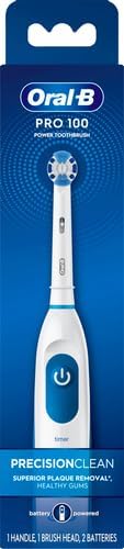 Oral-B Pro-Health Clinical Battery Power Electric Toothbrush, 1 Count (Pack of 1) (Colors May Vary)