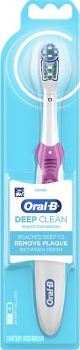 Oral-B Complete Deep Clean Battery Power Electric Toothbrush,1 Count (Color May Vary)