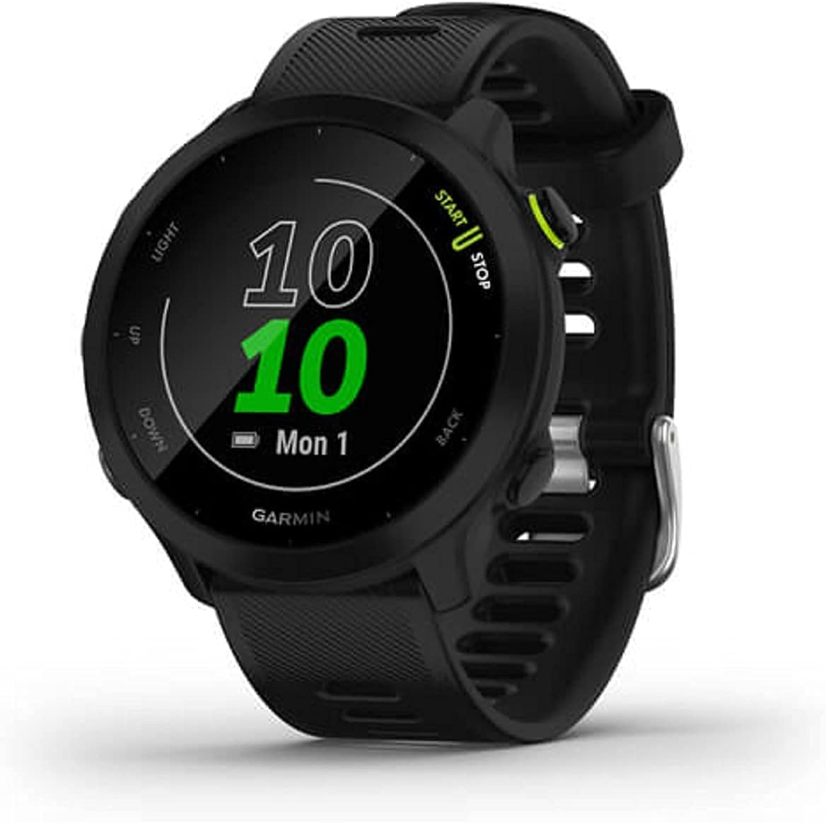 Garmin Forerunner 55, GPS Running Watch with Daily Suggested Workouts, Up to 2 weeks of Battery Life, Aqua