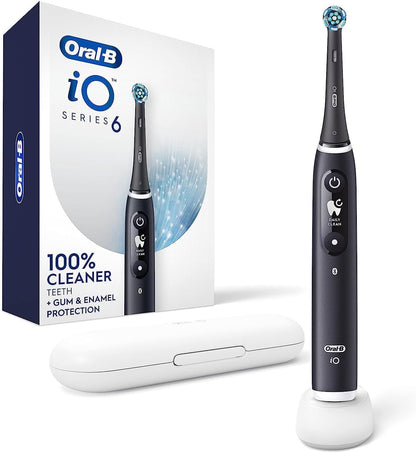 Oral-B iO Series 6 Electric Toothbrush with (1) Brush Head, Gray Opal