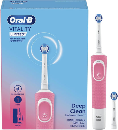 Oral-B Vitality Limited Precision Clean Rechargeable Toothbrush, 1 Refill, Black