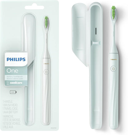 Philips One by Sonicare Battery Toothbrush, Mango Yellow, HY1100/02