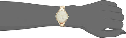 Nine West Women's Crystal Accented Bracelet Watch