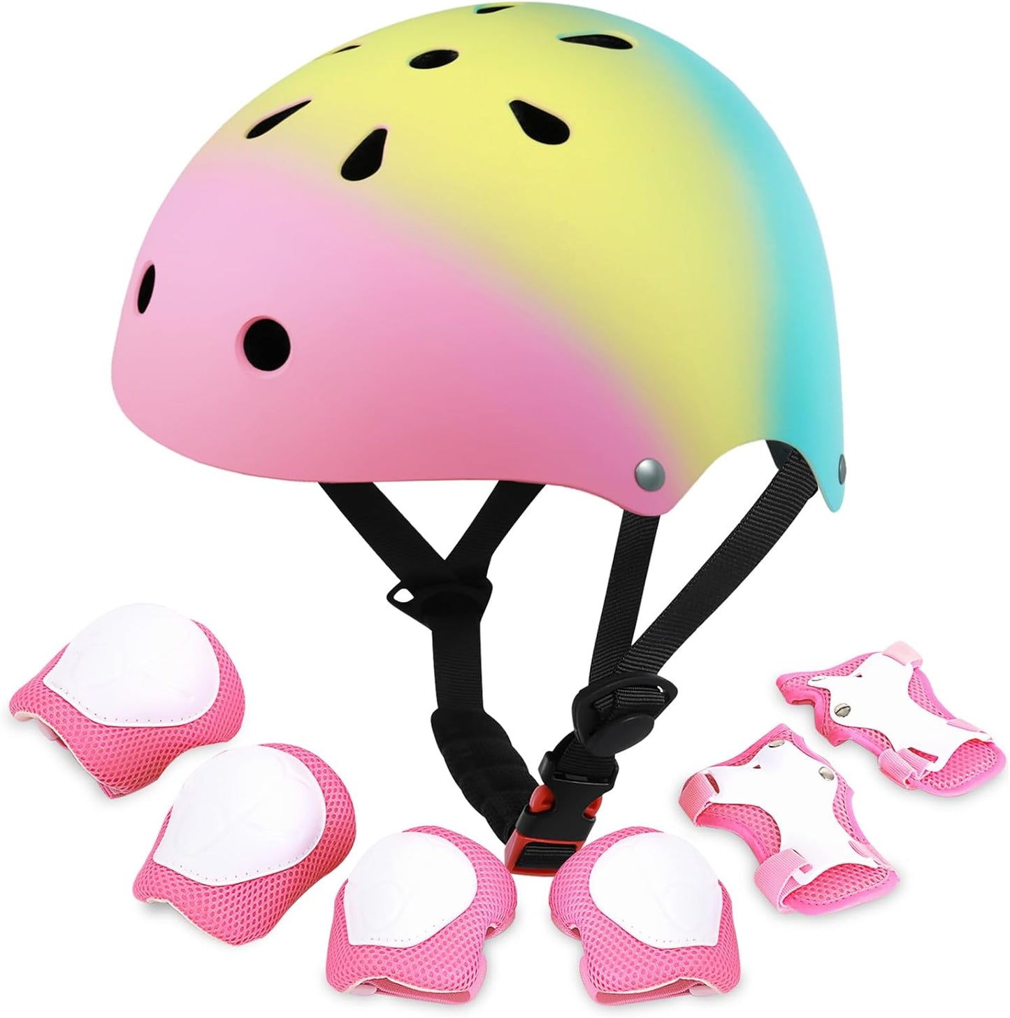 Kids Bike Helmet Toddler Helmets for 3-5-8-14 Years Kids Girls Boys Youth Bicycle Helmet for Scooter Balance Bike Roller Skating Skateboard Helmet