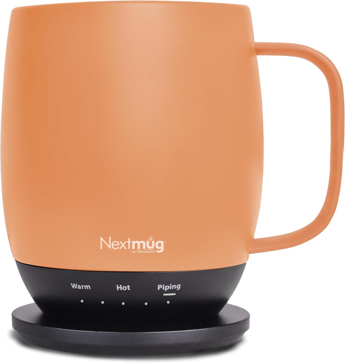 Nextmug - Temperature-Controlled, Self-Heating Coffee Mug (Burgundy - 14 oz.)