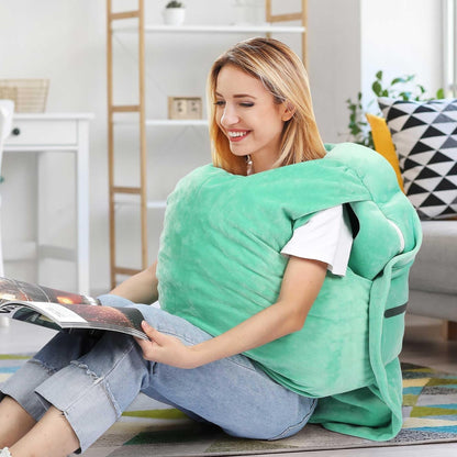 2024 NEW Multifunctional Giant Wearable Turtle Shell Pillow (40in)