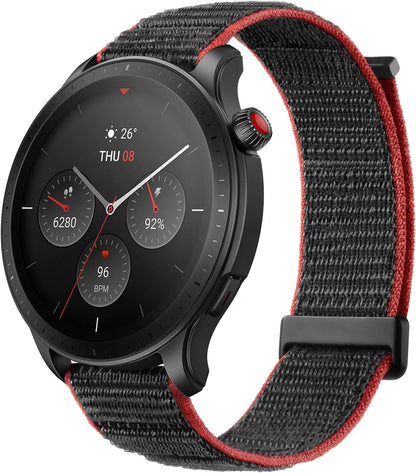 Amazfit GTR 4 Smart Watch 46mm with GPS, Alexa Built-In, Bluetooth Calls & Text, 14-Day Battery Life, Step Tracking, Heart Rate & SpO2 & Sleep Monitoring, AI Fitness App & Sports Coach(Black)