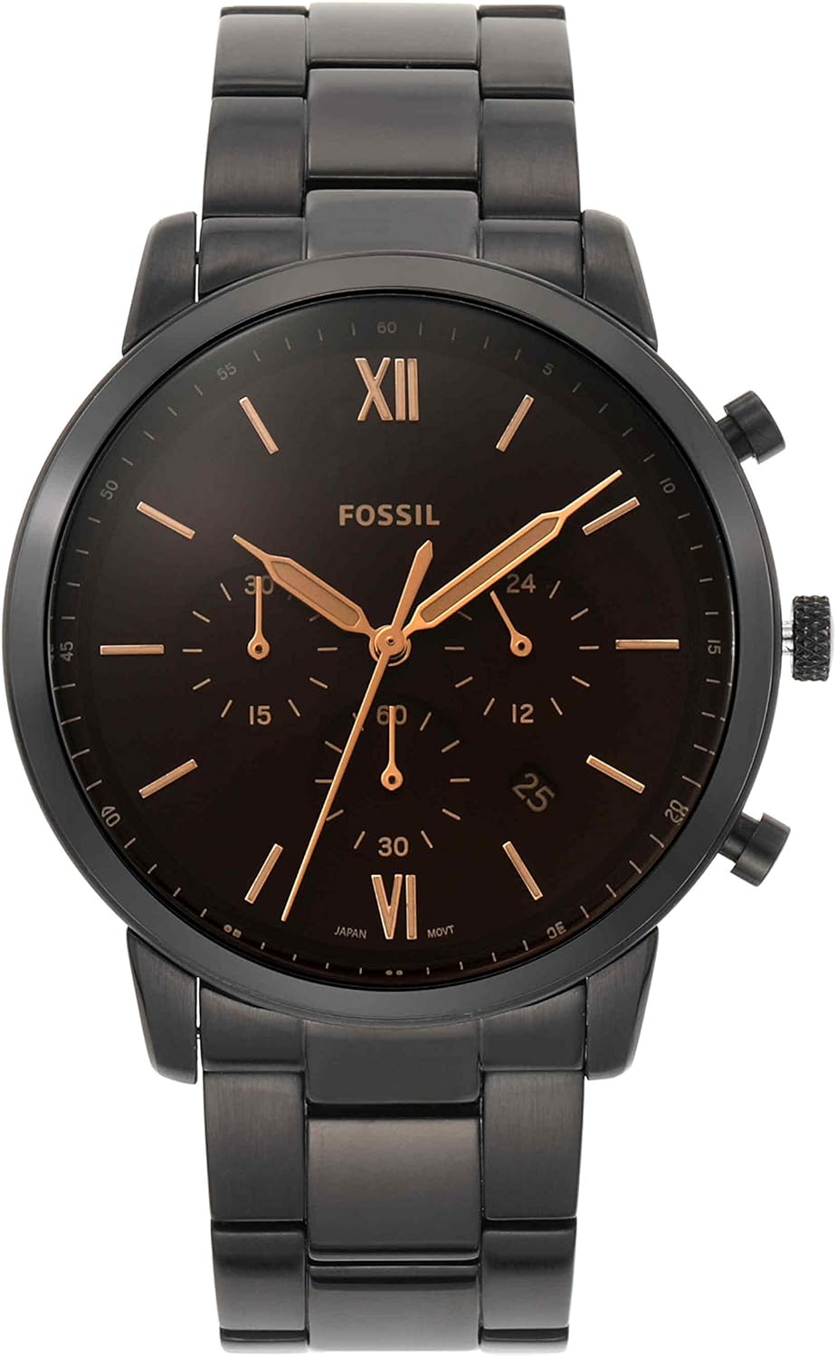 Fossil Neutra Men's Chronograph Watch with Stainless Steel Bracelet or Genuine Leather Band