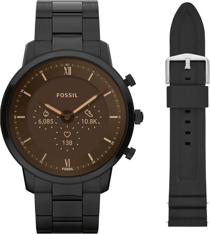 Fossil Gen 6 Hybrid Smart Watch for Men with Alexa Built-In, Fitness Tracker, Actvity Tracker, Sleep Tracker, Music Control, Smartphone Notifications