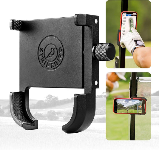 Original Magnetic Golf Cart Phone Holder, Golf Caddy, Coolest Golf Cart Accessories, Cool Golf Gadgets, Slim Smartphone Mount