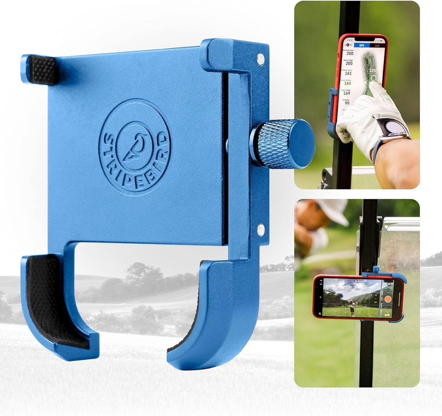 Original Magnetic Golf Cart Phone Holder, Golf Caddy, Coolest Golf Cart Accessories, Cool Golf Gadgets, Slim Smartphone Mount