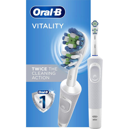 Oral-B Vitality FlossAction Electric Toothbrush with Replacement Brush Head, Black