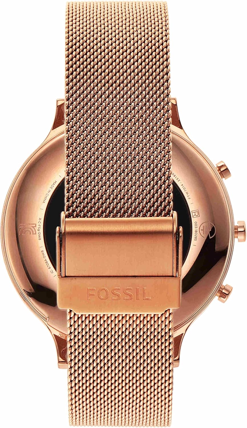 Fossil Women's Charter Hybrid Smartwatch HR with Always-On Readout Display, Heart Rate, Activity Tracking, Smartphone Notifications, Message Previews